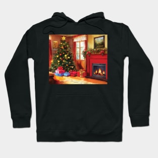 Fireside Christmas - Scene 10 Hoodie